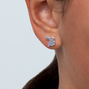 girls bunny earrings