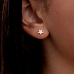kids star earrings