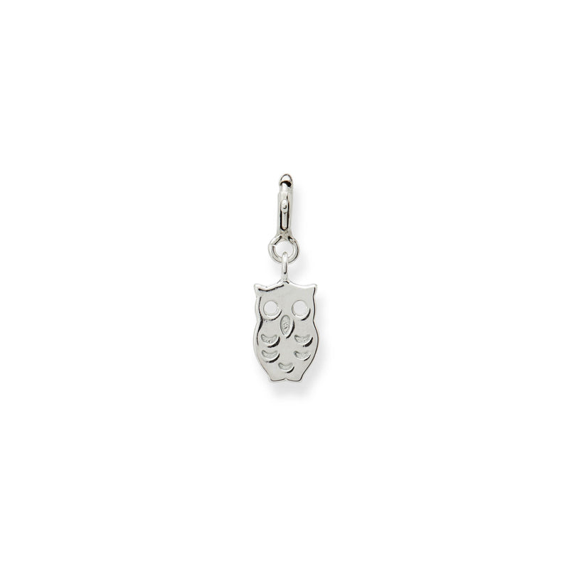 Silver Owl Children's Charm in sterling silver