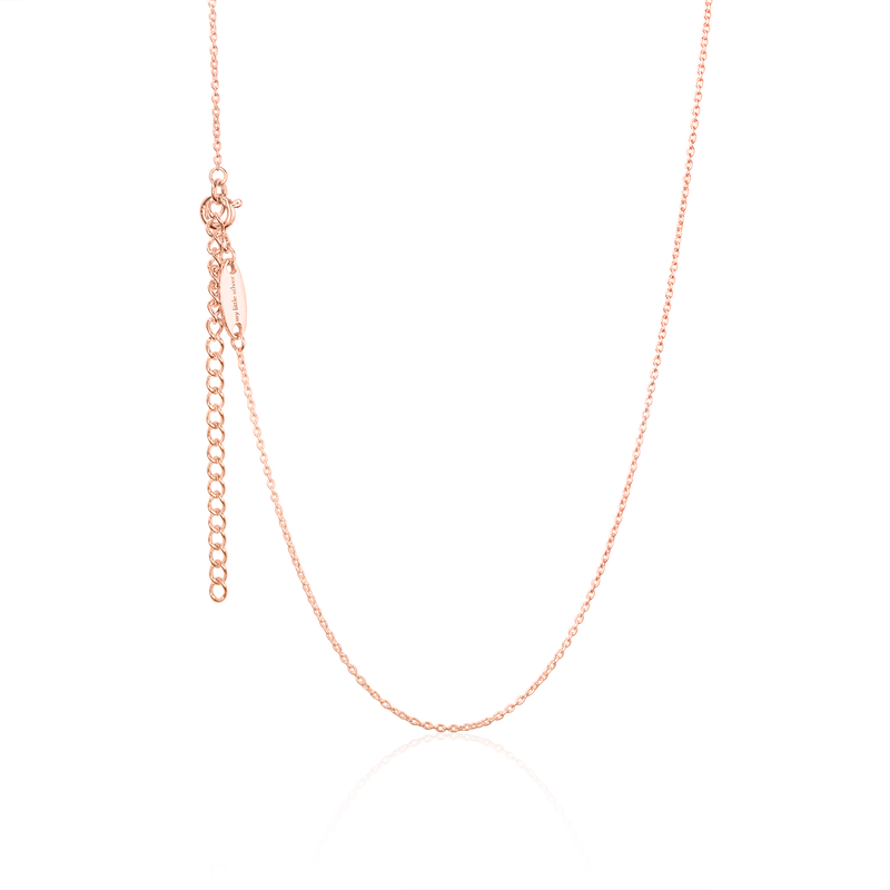 Twinning Dice Pendant & Children's Necklace - Rose Gold